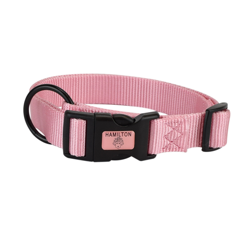 Hamilton Dog Collar Pink, Small