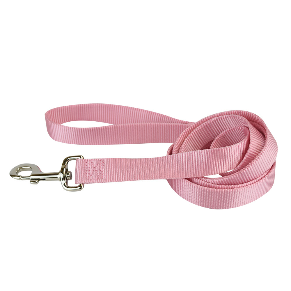 Hamilton Dog Lead Pink, 1 X 6 Inches