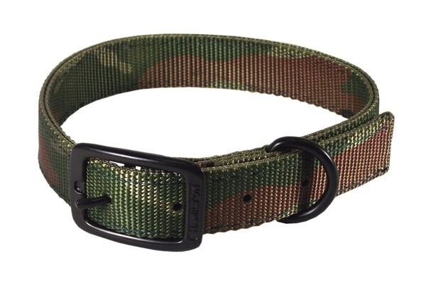 Hamilton Double Thick Nylon Dog Collar, Camouflage, 24"