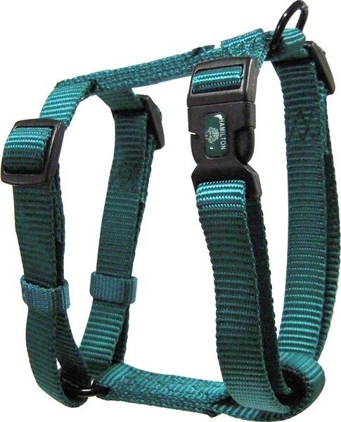 Hamilton Dog Harness, Fully Adjustable Teal, Large