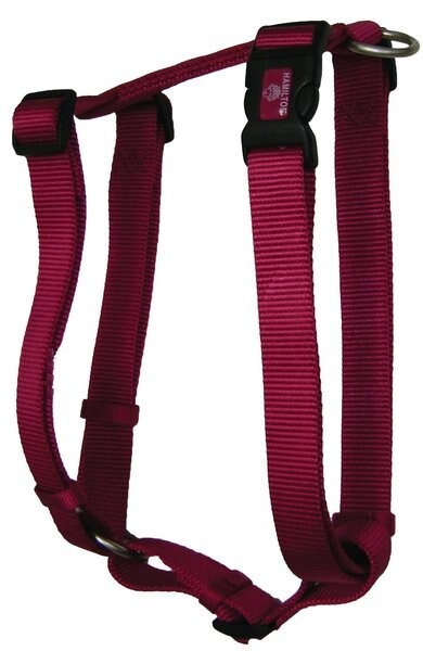 Hamilton Dog Harness, Fully Adjustable Raspberry, Small