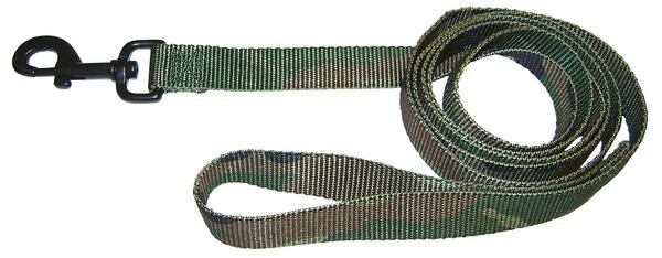 Hamilton Single Thick Deluxe Nylon Lead Camouflage, 5/8"