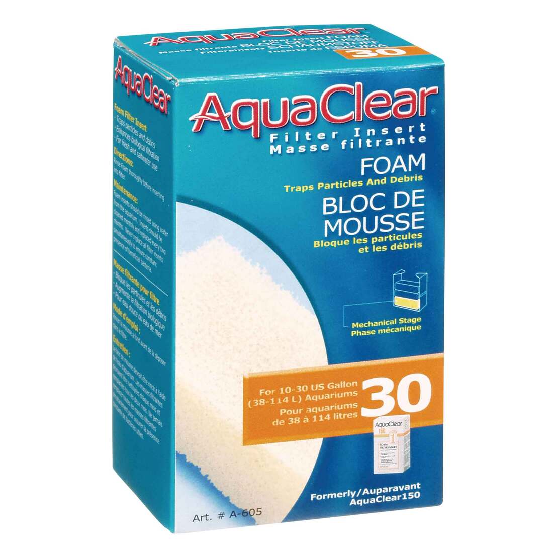 Hagen Fluval 30 (150) Foam Filter Insert