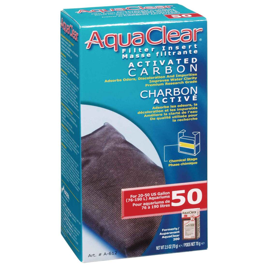 Hagen Fluval 50 (200) Activated Carbon Insert