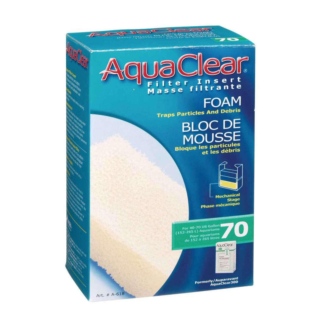 Hagen Fluval 70 (300) Foam Filter Insert