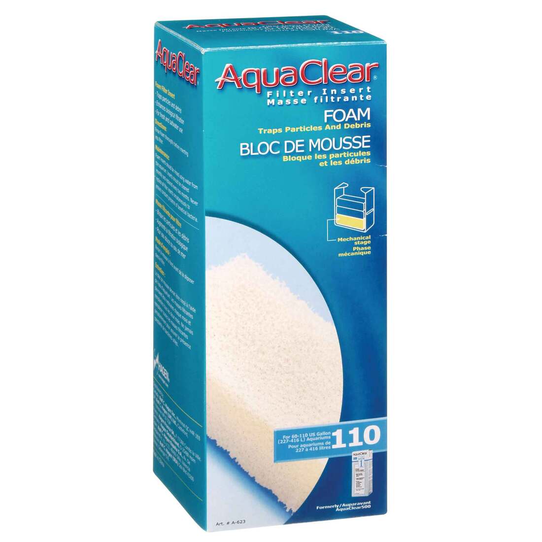 Hagen Fluval 110 (500) Foam Insert