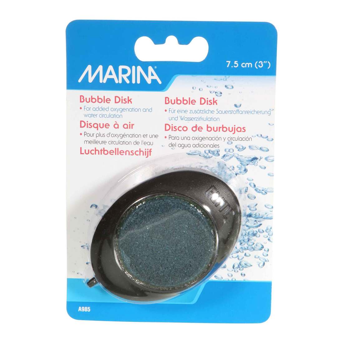 Marina Deluxe Bubble Disk, 3 Inch