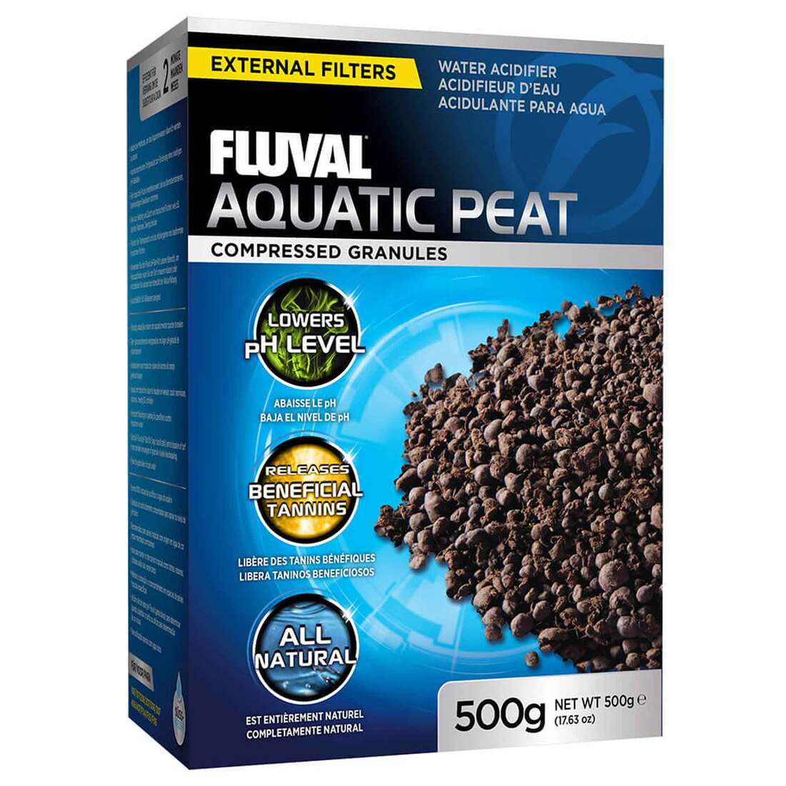Hagen Fluval Peat Granules, 500 Grams