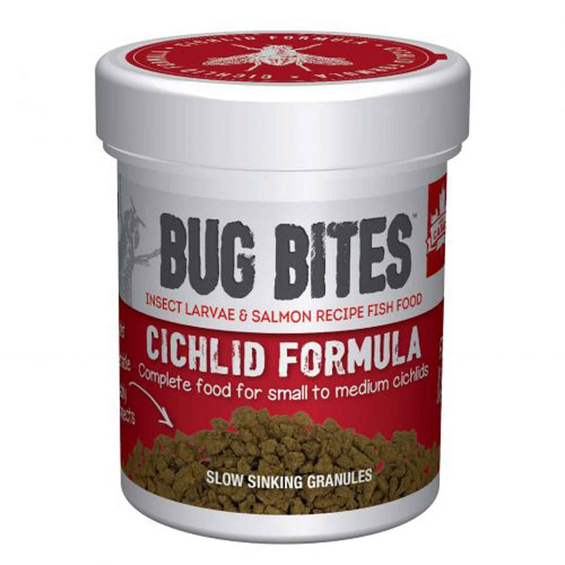 Fluval Bug Bites Cichlid Granules, 1.59 Ounce