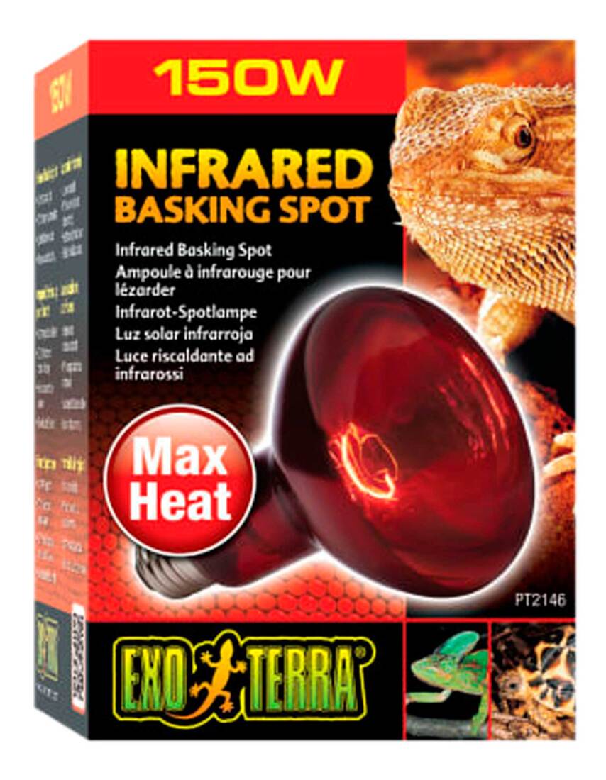 Exo Terra Infrared Basking Spot Lamp, 150 Watt