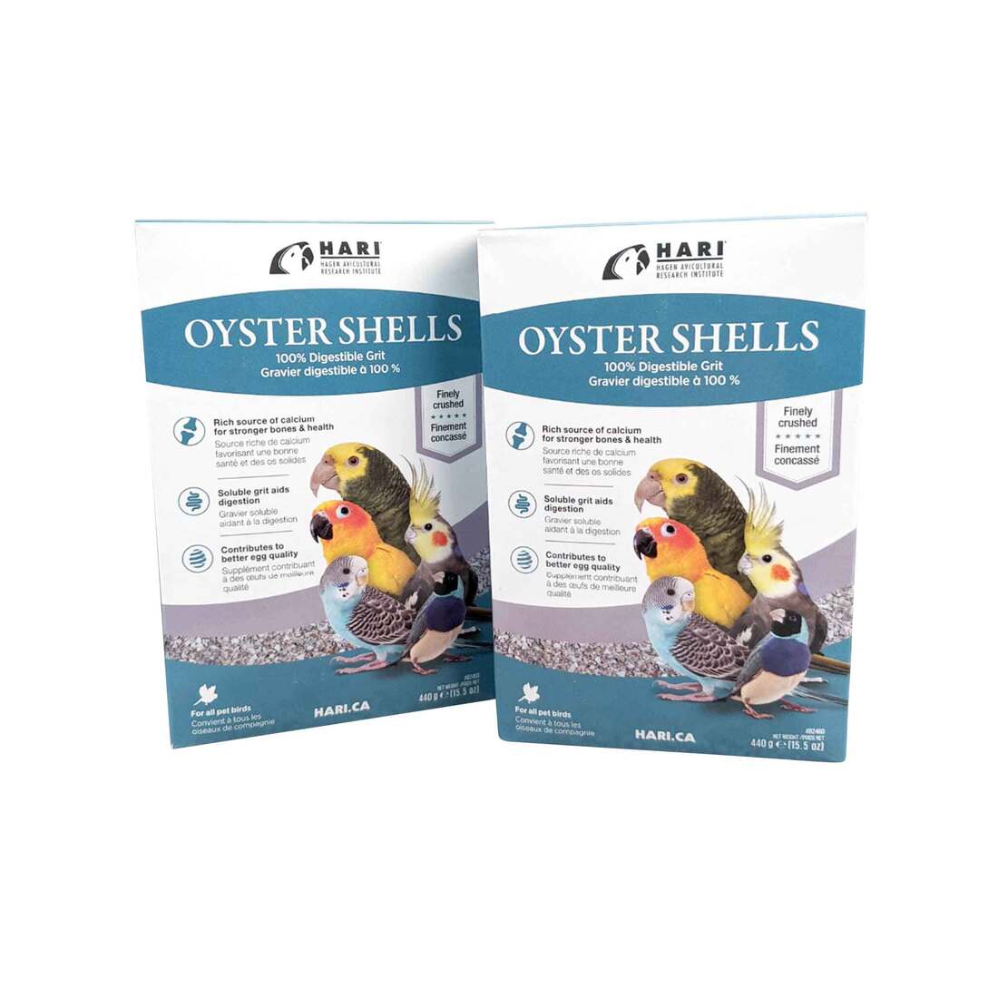 HARI Oyster Shells, 15.5 Ounces (440 Grams)