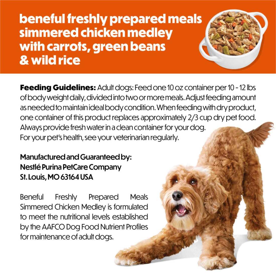 Purina Beneful Freshly Prepared Meals Wet Dog Food, Simmered