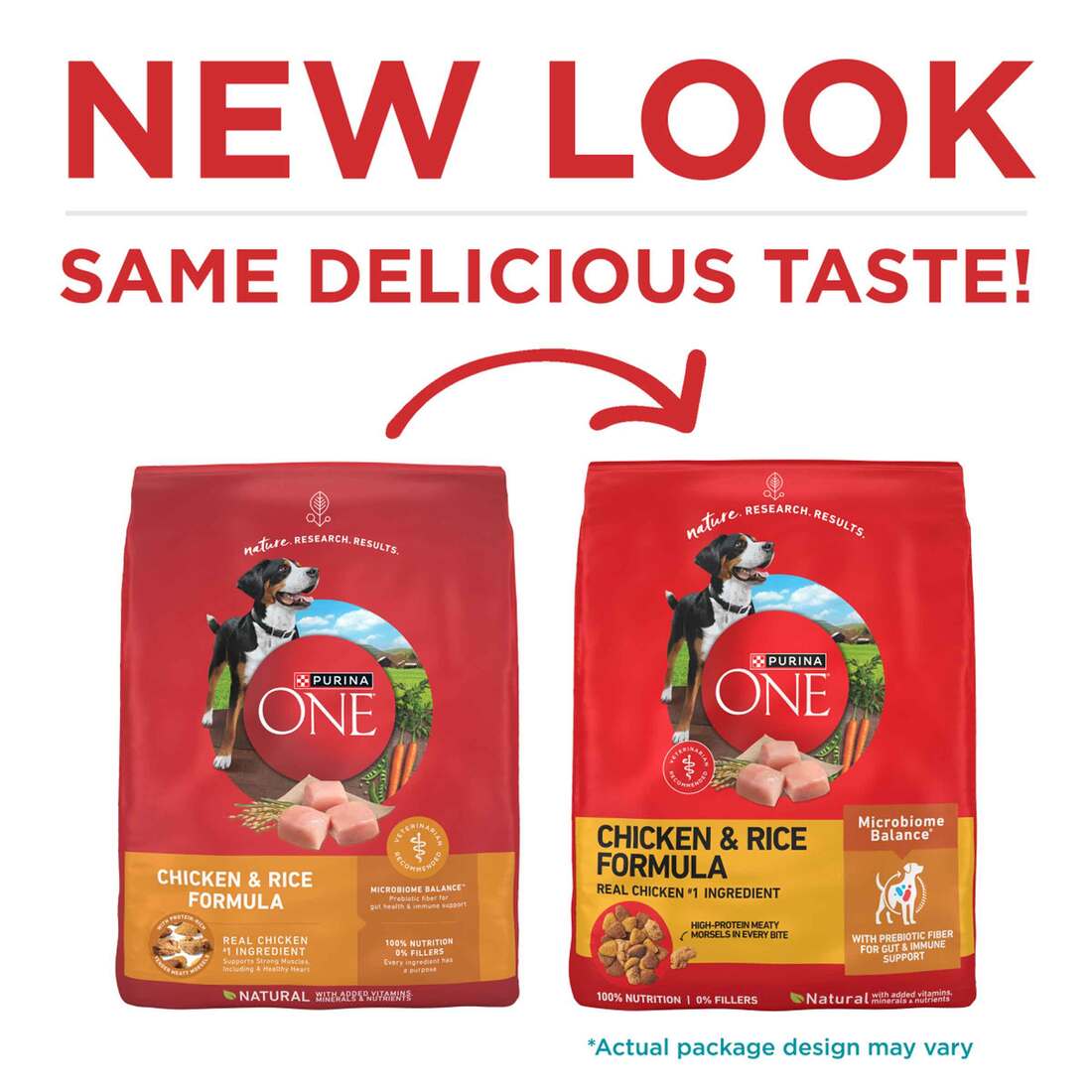 Purina ONE +Plus Natural Lamb & Rice Dry Dog Food – 40 Lb Bag, Real Protein