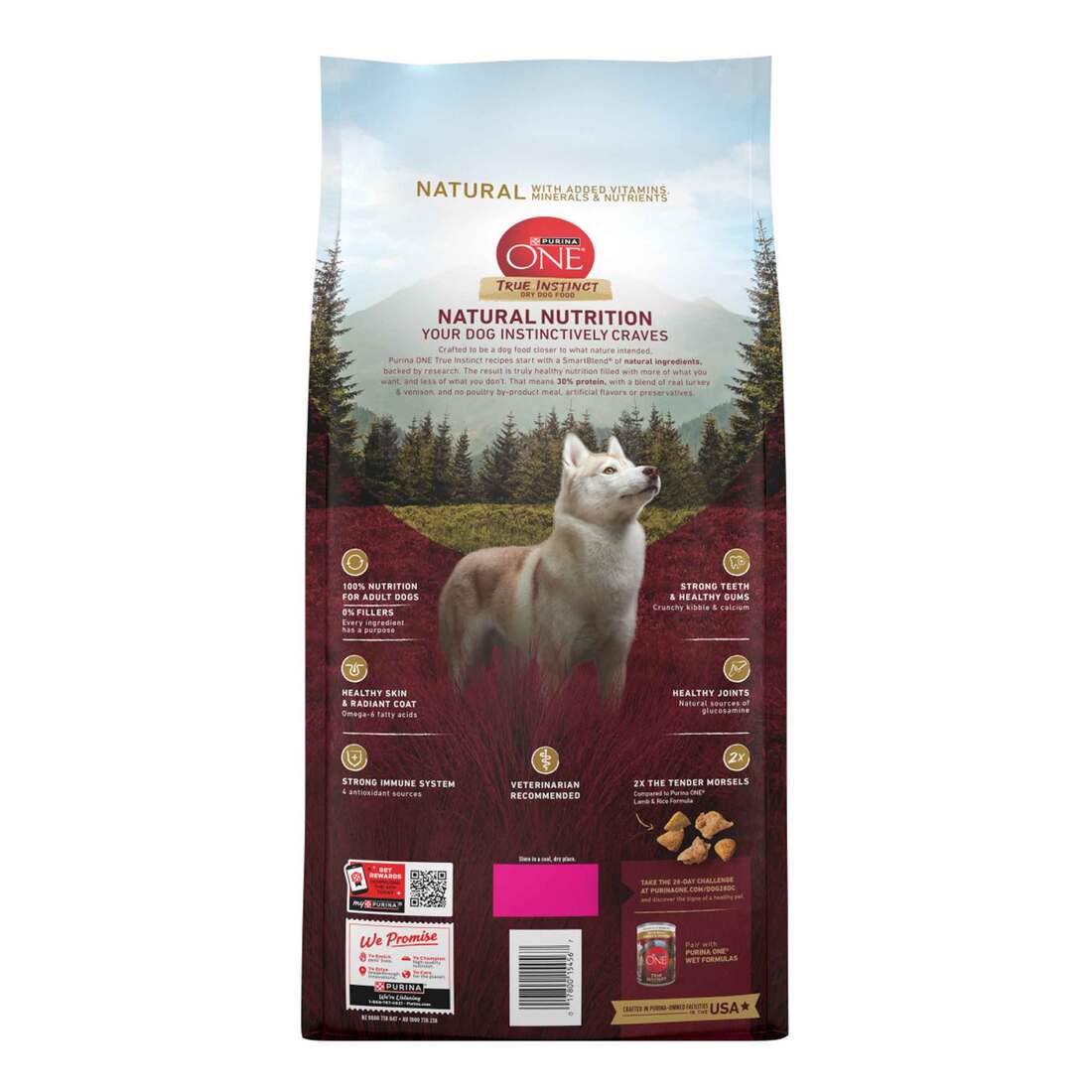 Purina ONE True Instinct With A Blend Of Real Turkey and Venison