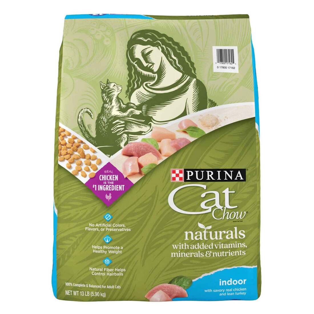 Purina Cat Food Cat Chow Natural Indoor 13lb