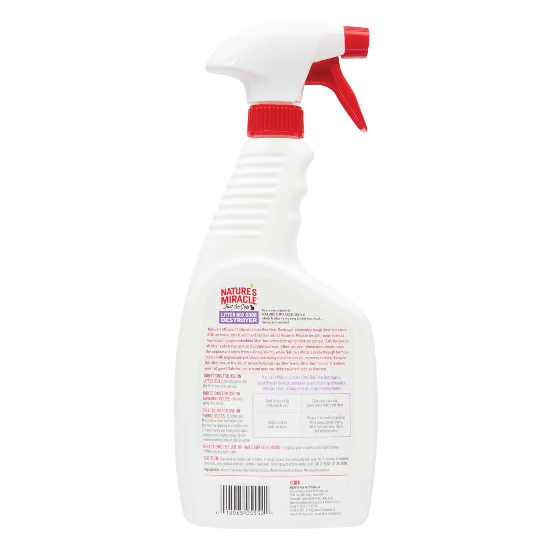 Nature's Miracle Nature's Miracle Just for Cats Litter Box Odor Destroyer, 24 ounces