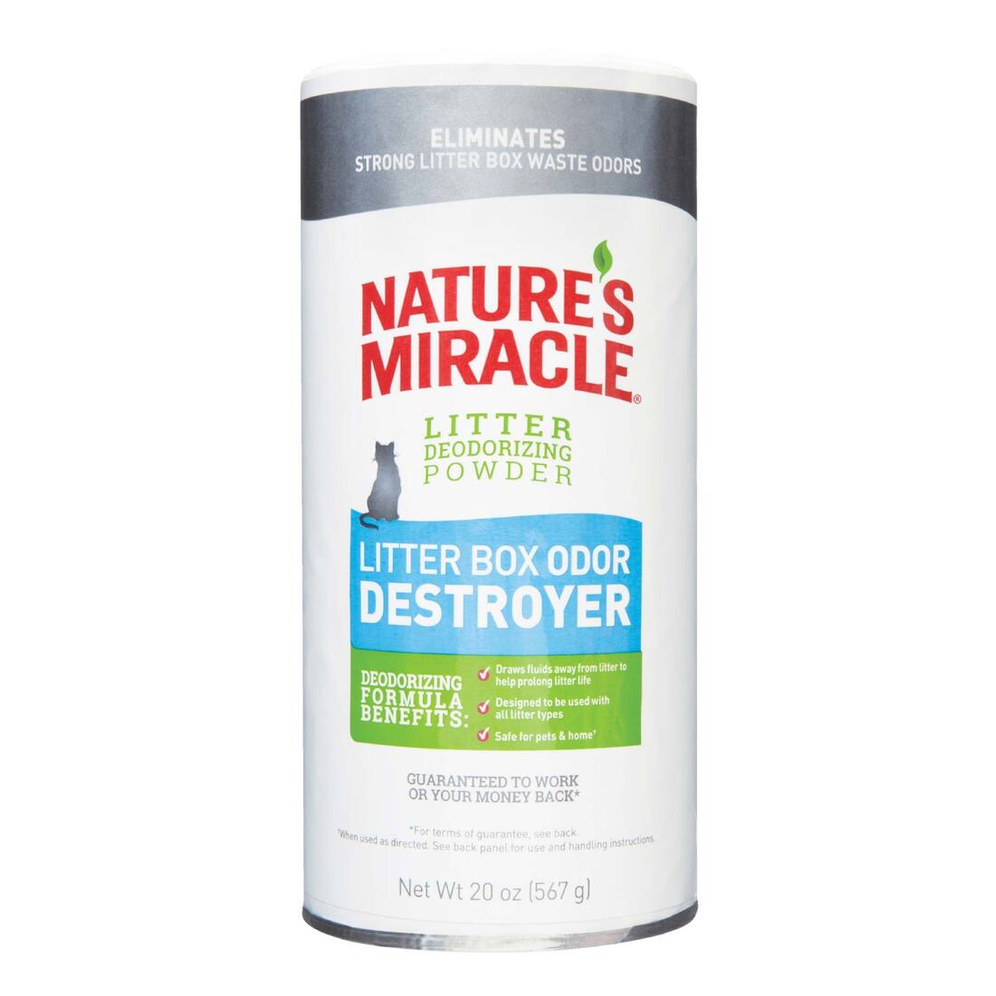 Nature's Miracle Litter Pan Deodorizing Powder