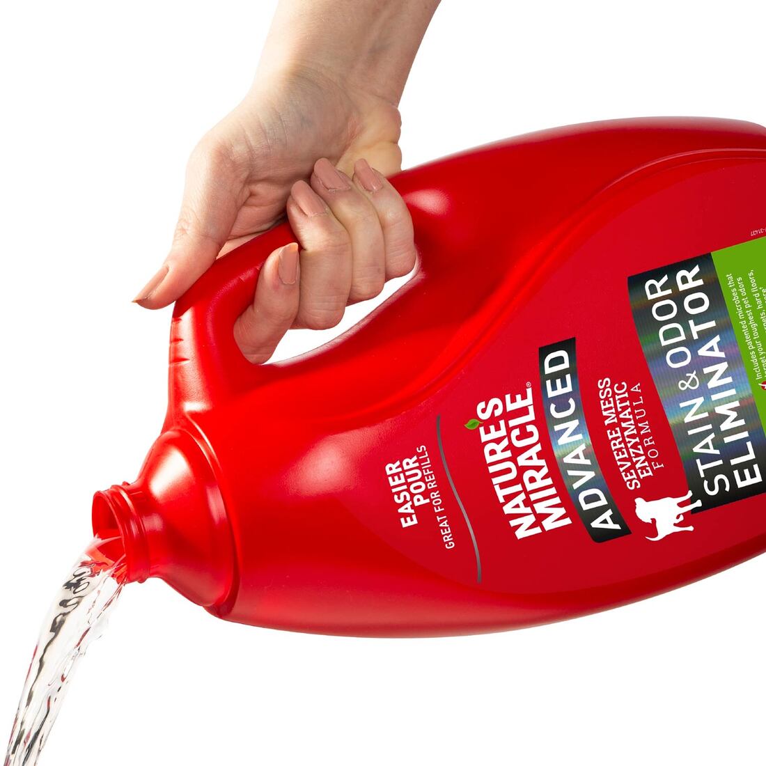 Nature's Miracle Advanced Stain & Odor Eliminator, Fresh Scent, 1 Gallon
