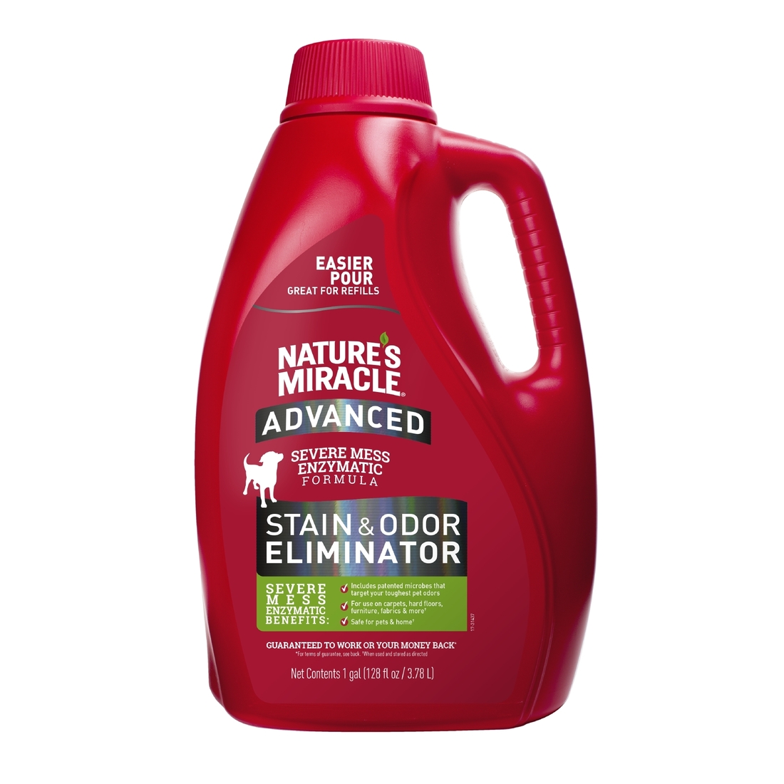 Nature's Miracle Advanced Stain & Odor Eliminator, Fresh Scent, 1 Gallon