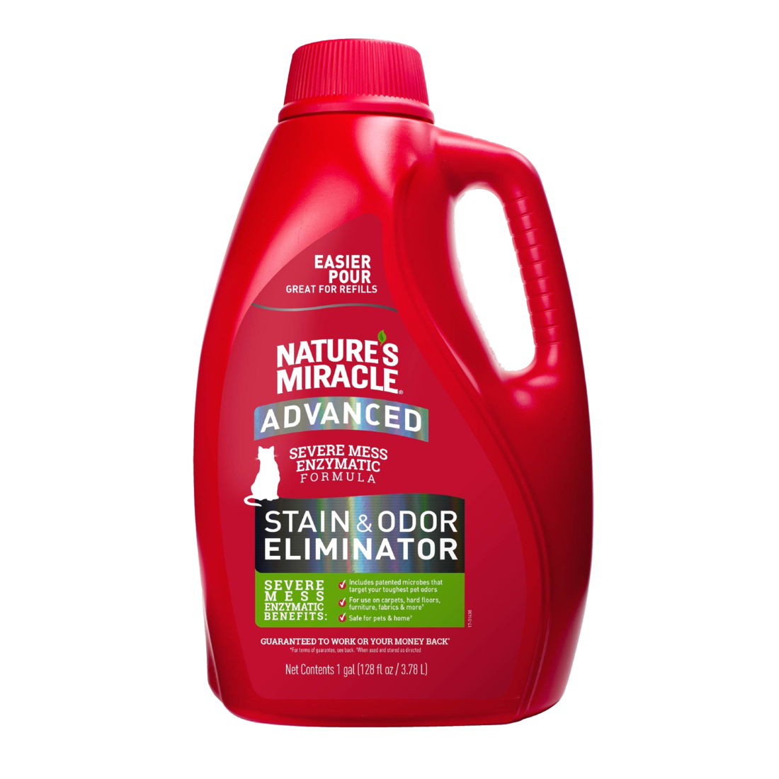 Nature's Miracle Advanced Stain and Odor Eliminator, Fresh Scent, 1 Gallon
