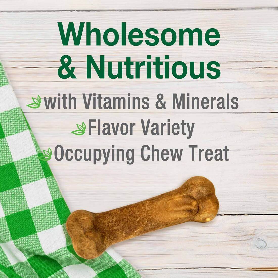 Nylabone Healthy Edibles Bacon Petite, 8 Count