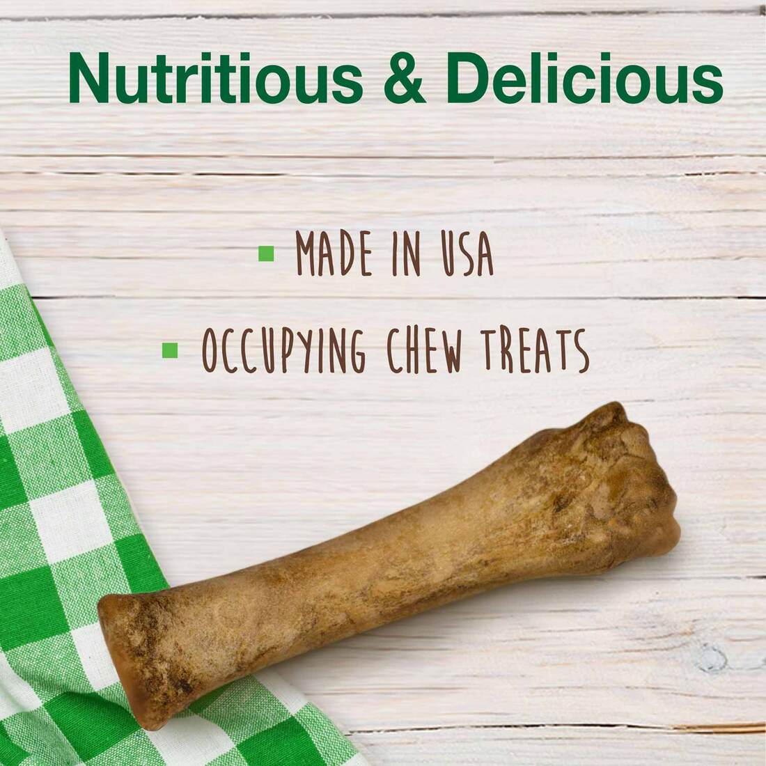 Nylabone Healthy Edibles Roast Beef Flavor Chew Treats, X-Large/Souper, +50 Pounds, 2 Count