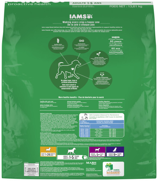 IAMS® Proactive Health Large Breed Adult Dry Dog Food, 30 Pounds