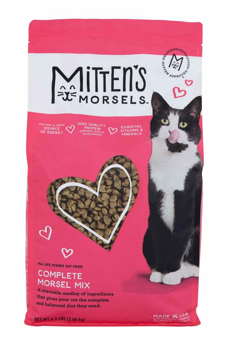 Mitten's Morsels Complete Morsel Mix Dry Dry Cat Food, 6.3 pounds