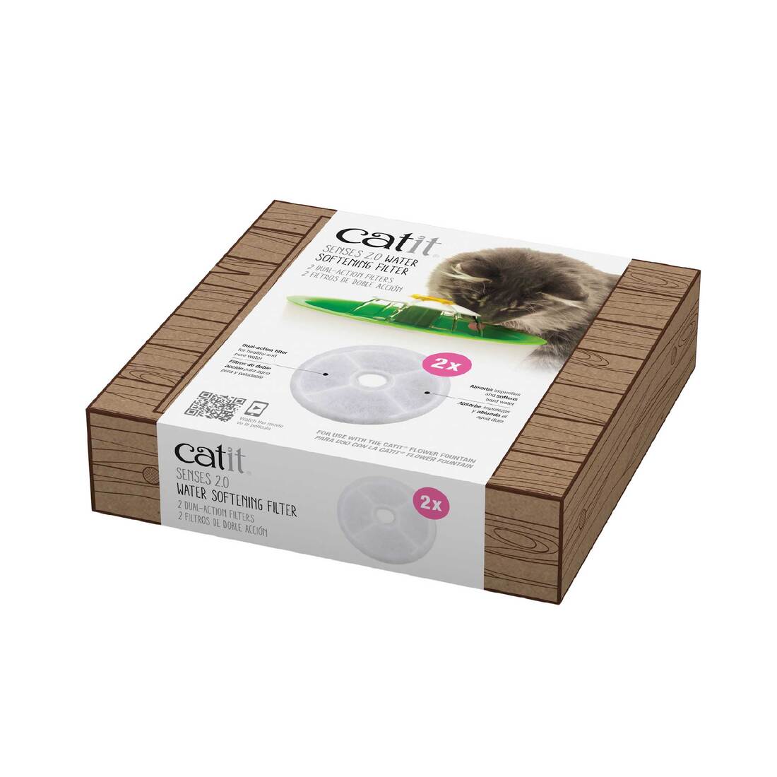 Hagen Catit 2.0 Water Softening Filter, 2 Pack