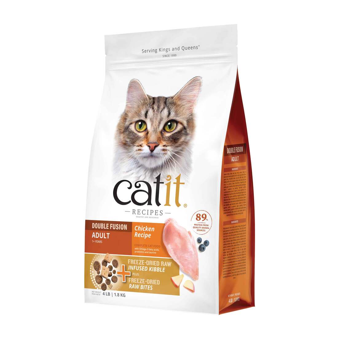 Catit Recipes Adult Dry Cat Food, Chicken, 4 Pounds