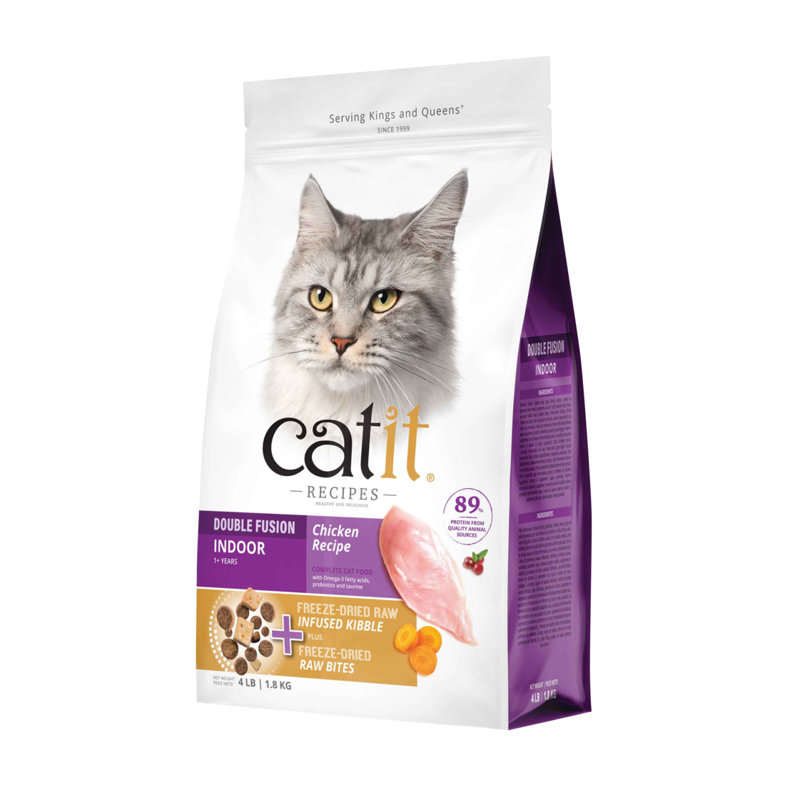 Catit Recipes Indoor Dry Cat Food, Chicken, 4 Pounds