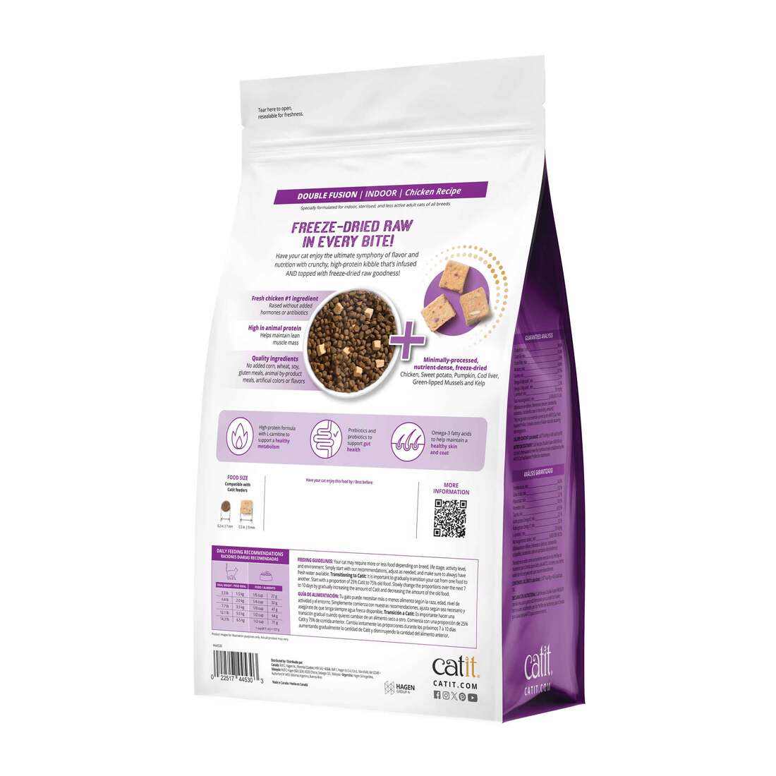 Catit Recipes Indoor Dry Cat Food, Chicken, 4 Pounds