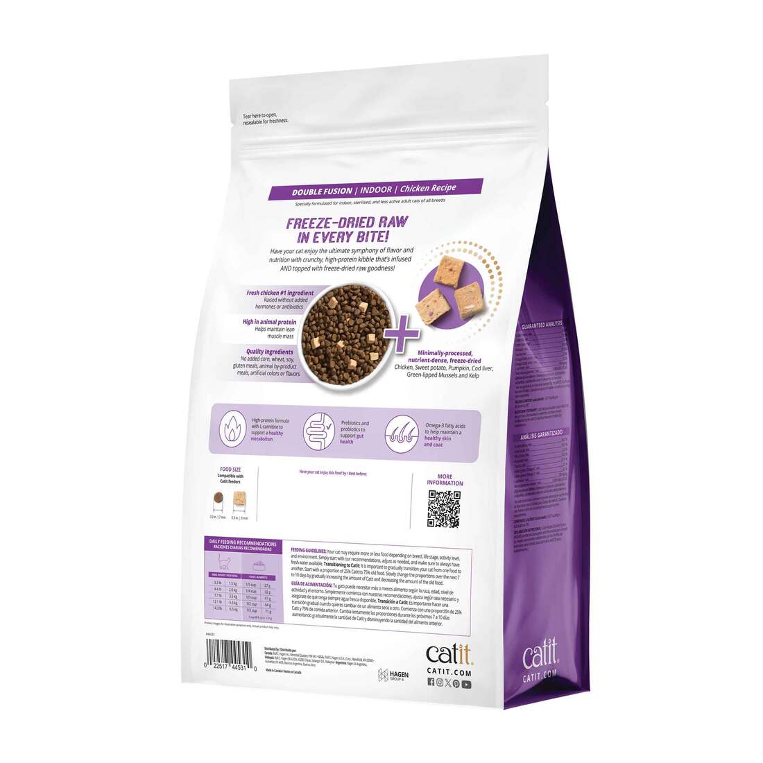 Catit Recipes Indoor Dry Cat Food, Chicken, 10 Pounds