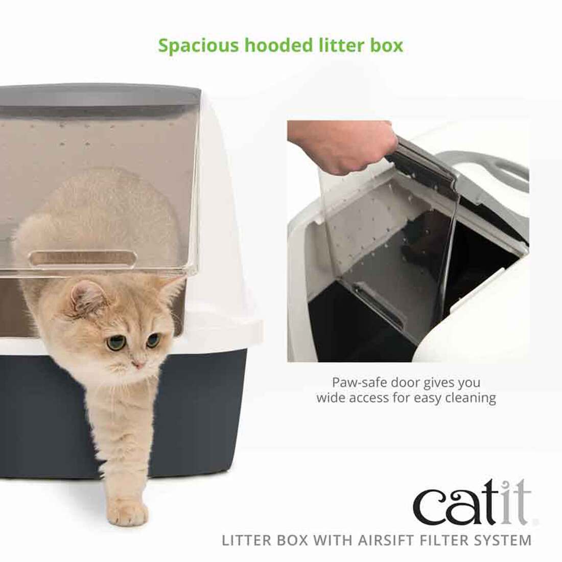 Catit Airsift Litter Pan, Large