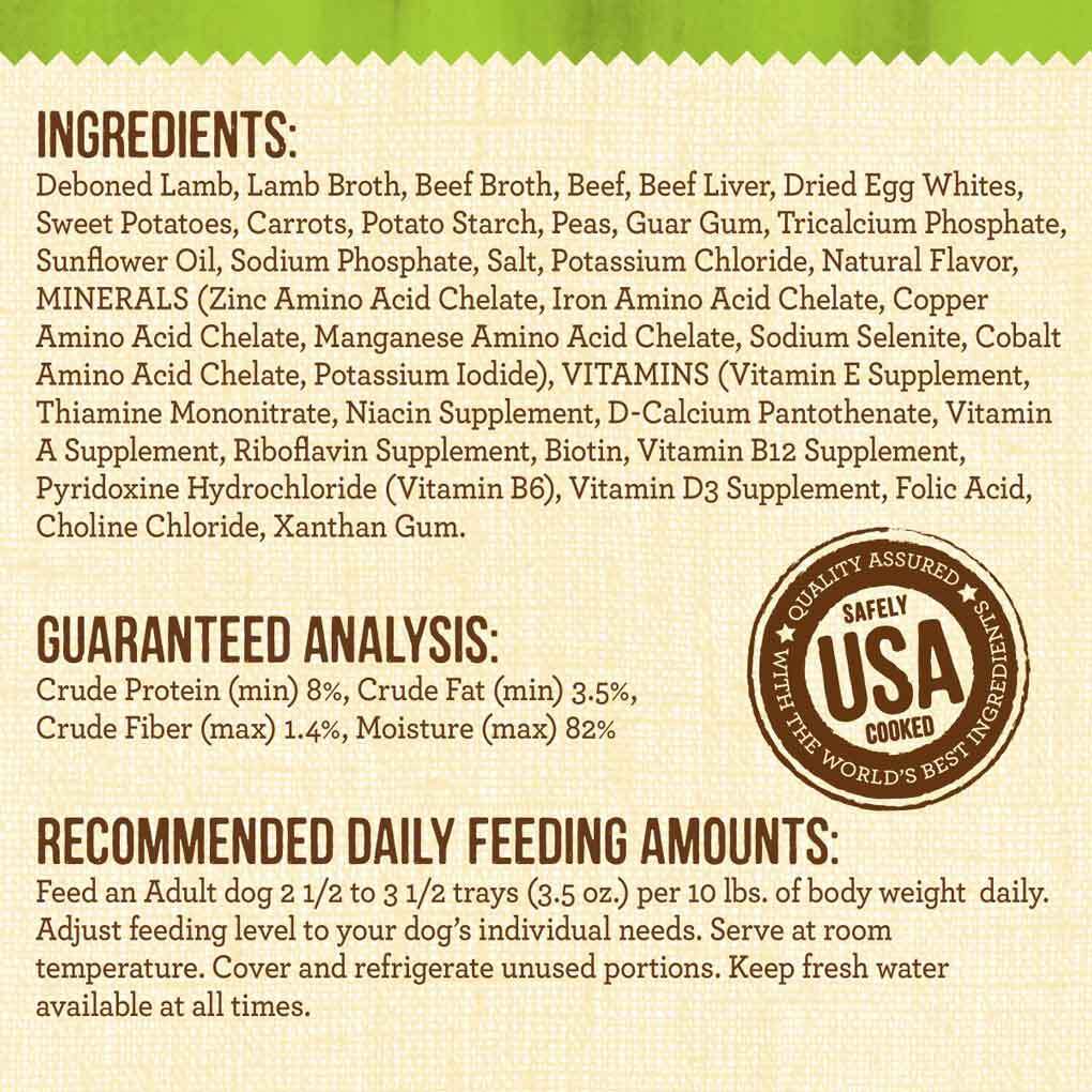 Merrick Lil’ Plates Grain Free And Gluten Free Natural Wet Dog Food For Small Dogs, Soft Little Lamb