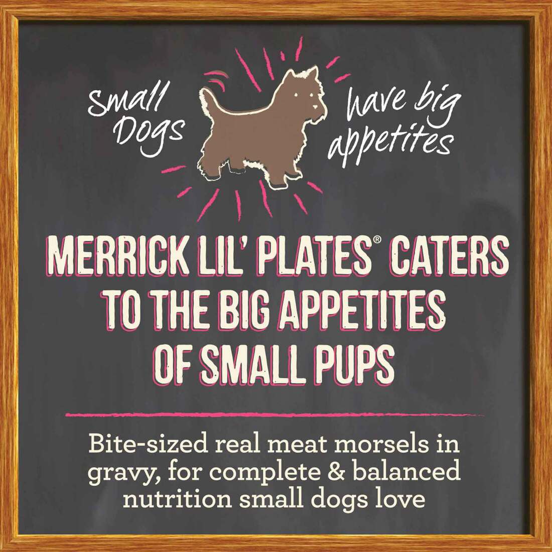 Merrick Lil’ Plates Premium Grain Free Natural Wet Dog Food For Small Dogs, Soft Teeny Texas Steak T