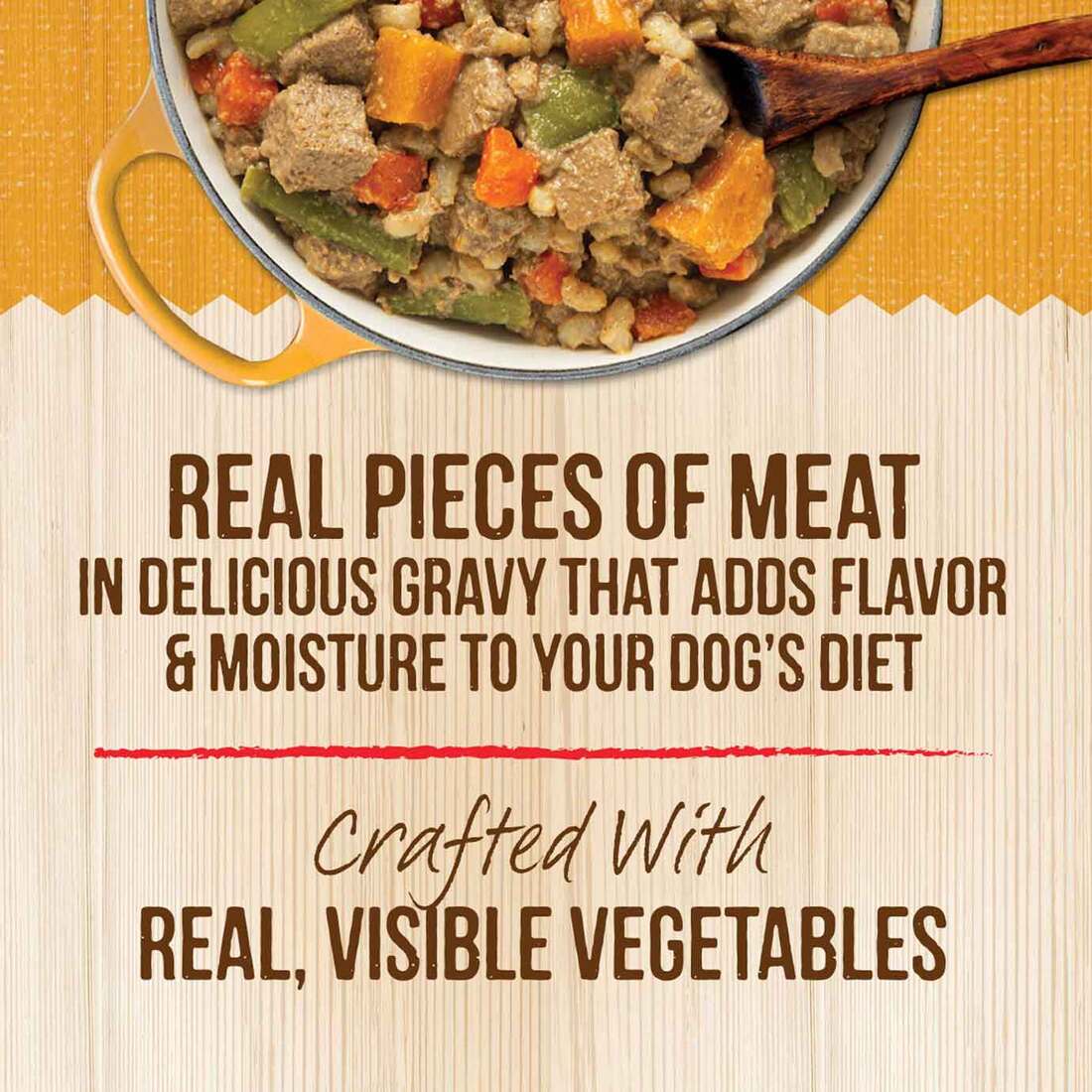 Merrick Kitchen Comforts Healthy And Natural Canned Adult Dog Food With Gravy, Chicken Casserole Wit