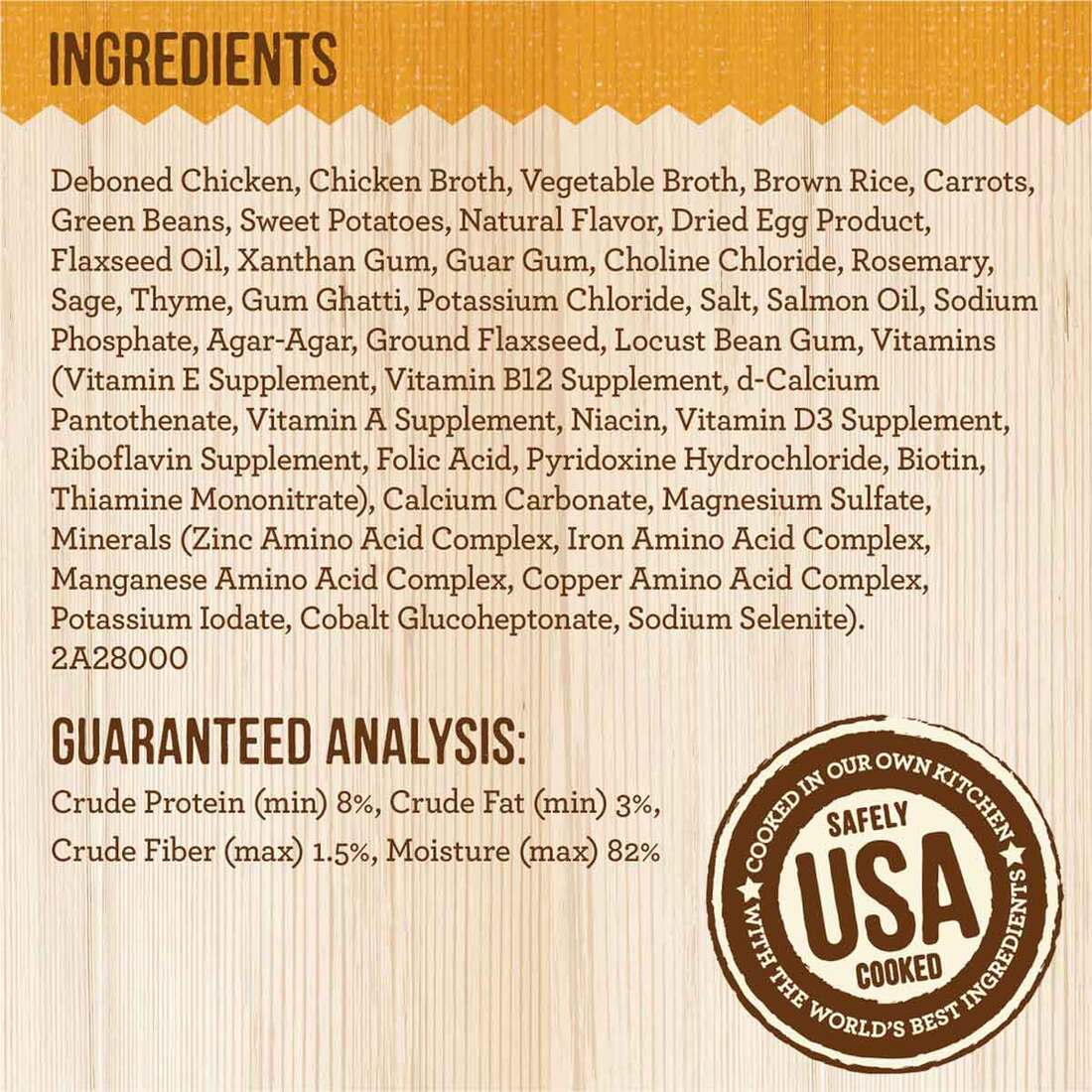Merrick Kitchen Comforts Healthy And Natural Canned Adult Dog Food With Gravy, Chicken Casserole Wit