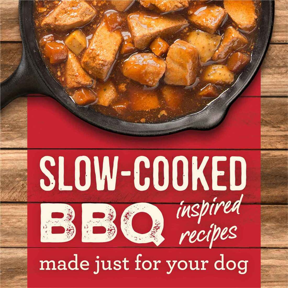 Merrick Slow-Cooked BBQ Premium And Healthy Real Meat Grain Free Canned Dog Food, Kansas City Style 