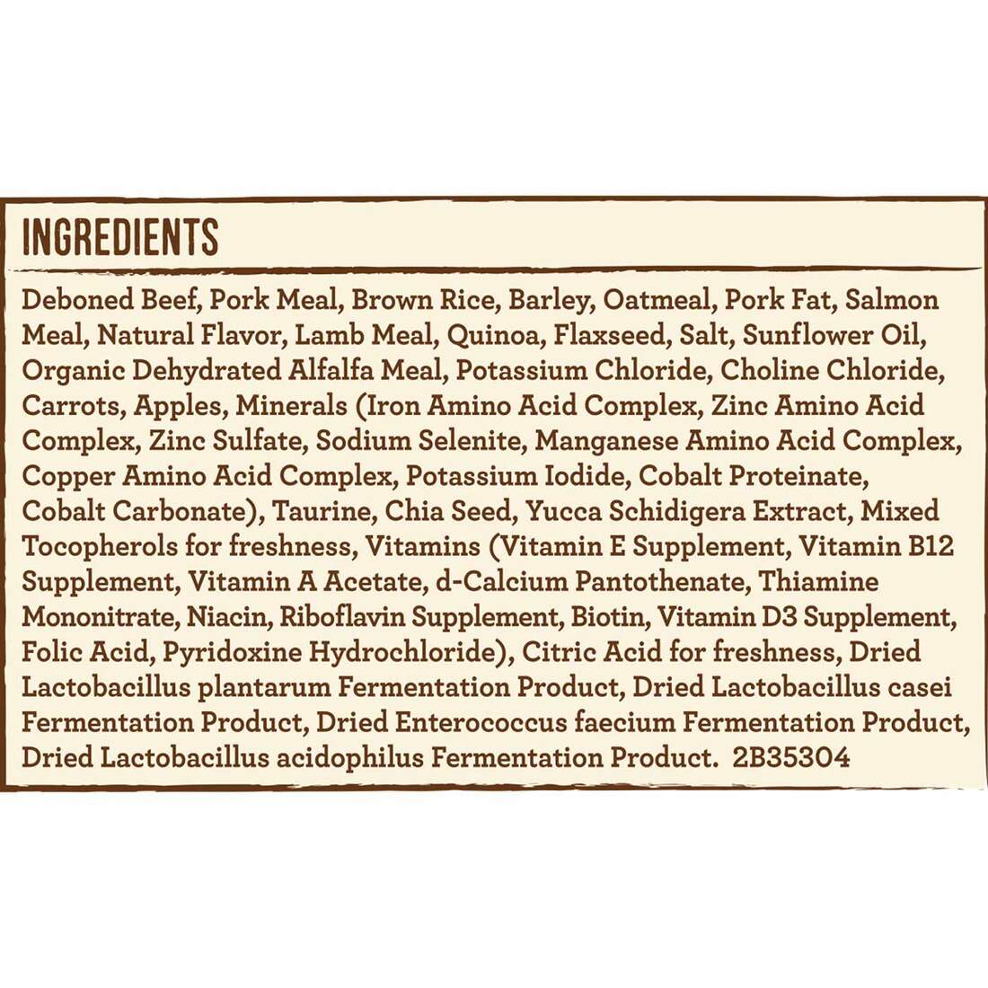 Merrick Classic Healthy Grains Dry Dog Food Real Beef + Brown Rice Recipe with Ancient Grains - 25 P