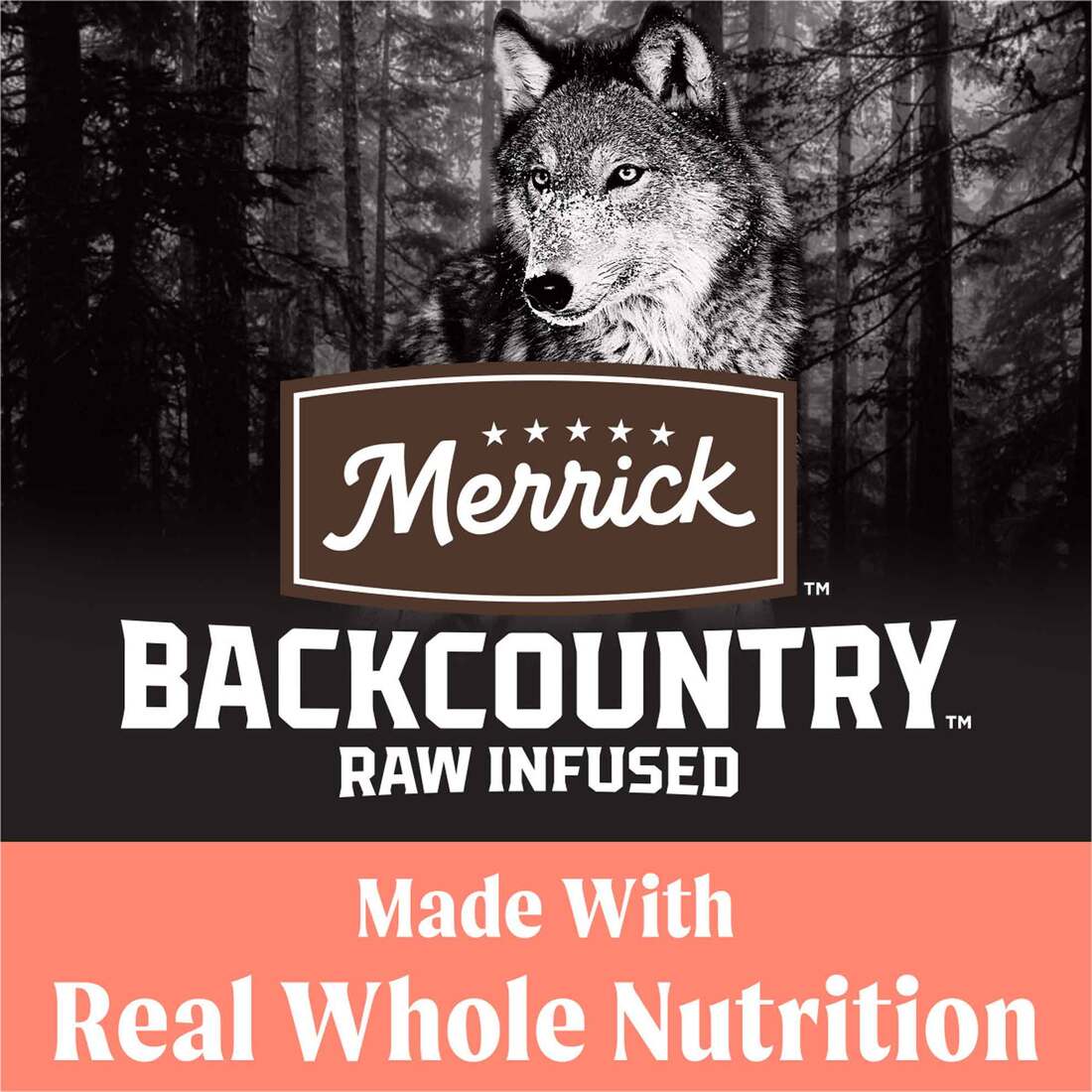 Merrick Backcountry Grain Free Dry Adult Dog Food, Kibble With Freeze Dried Raw Pieces, Pacific Catc