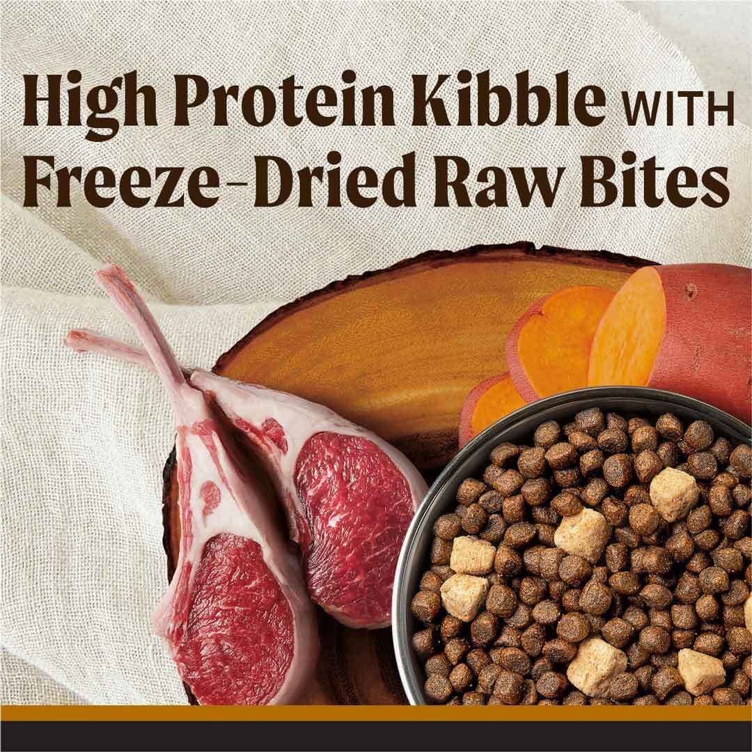 Merrick Backcountry Grain Free Dry Adult Dog Food, Kibble With Freeze Dried Raw Pieces, Big Game Rec