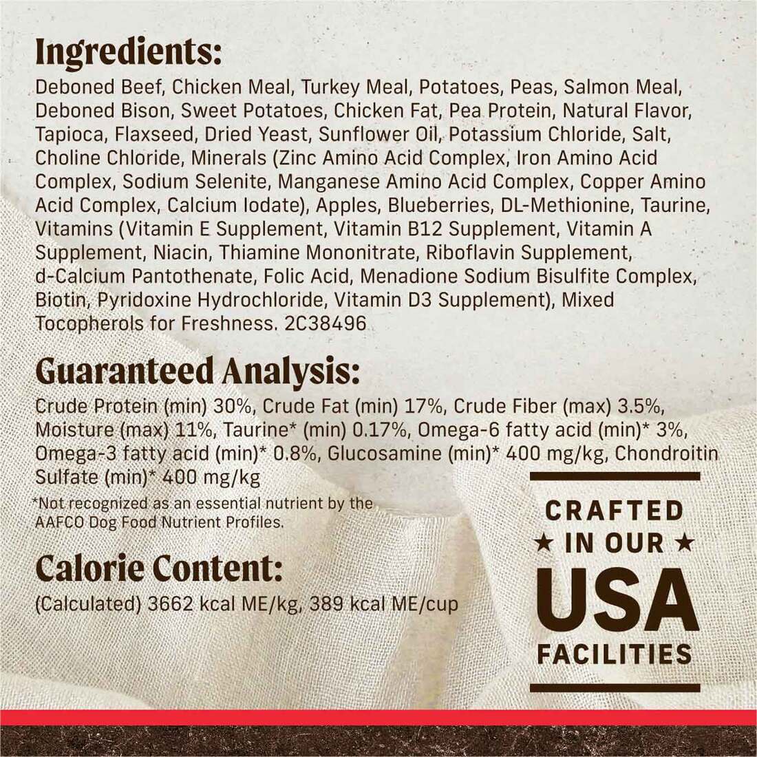 Merrick Premium Grain Free Dry Adult Dog Food, Wholesome And Natural Kibble With Beef, Bison And Swe