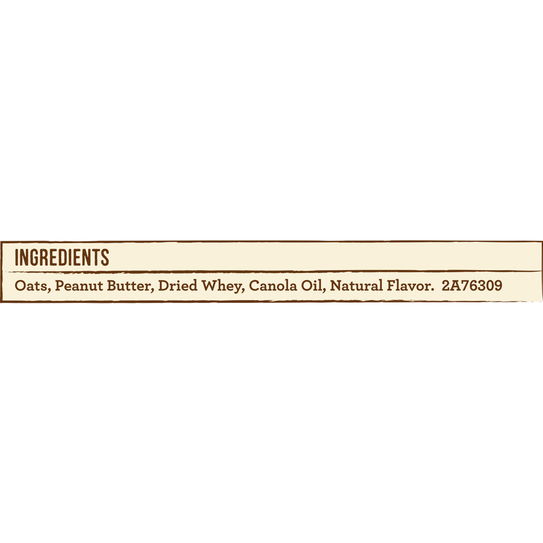 Merrick Oven Baked Dog Treats - Paw'some Peanut Butter with Real Peanut Butter - 11 Ounce Bag