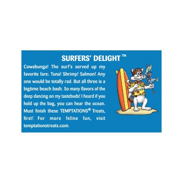 Temptations MixUps Treats for Cats Surfer's Delight Flavor, 3 Ounces