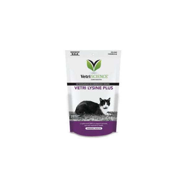 VetriScience Vetri Lysine Plus Cat Chews, 90 Count