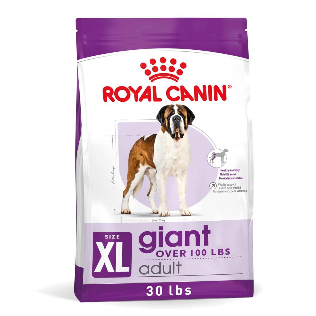 Royal Canin Size Health Nutrition Giant Adult Dry Dog Food, 30