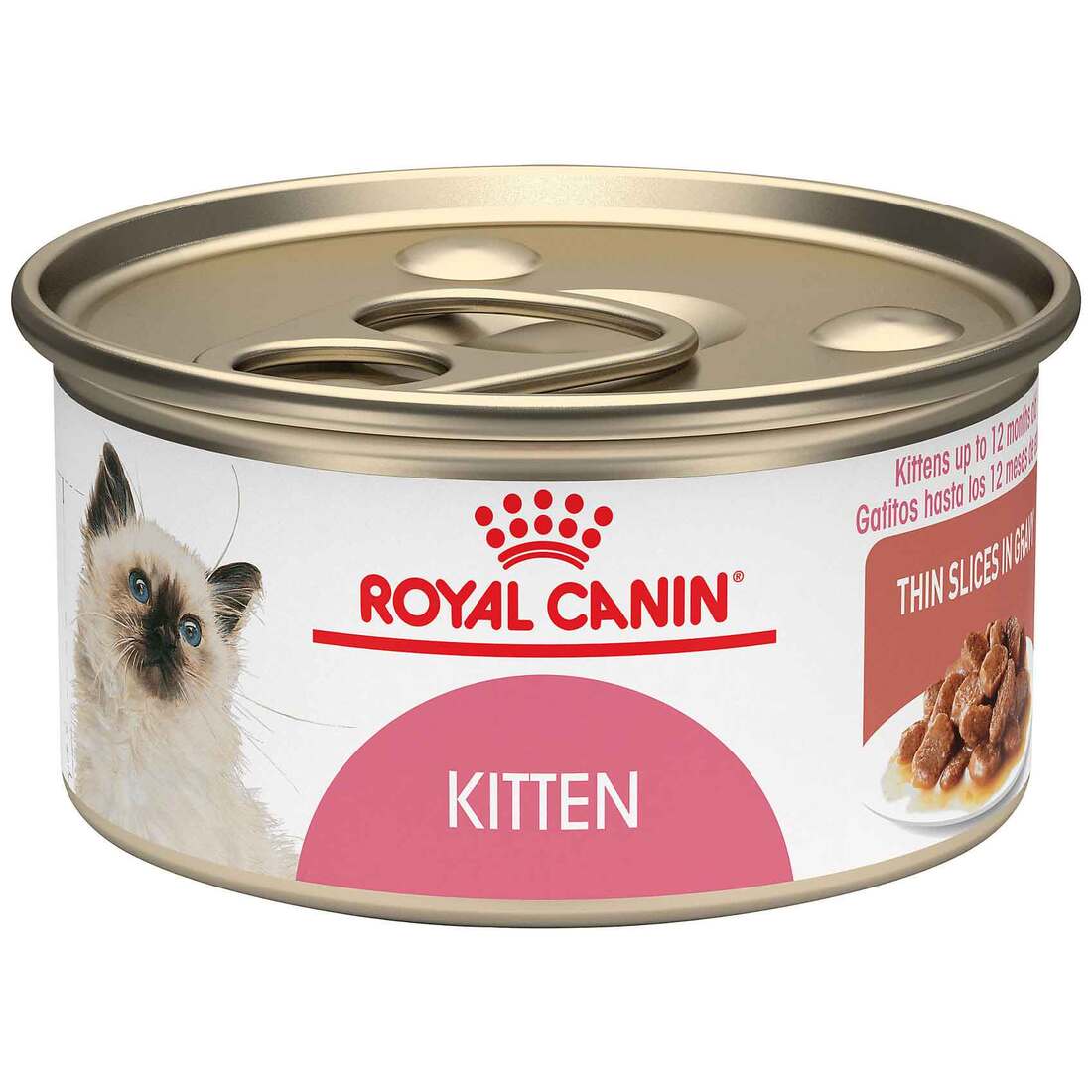 Royal Canin® Feline Care Nutrition™ Wet Cat Food, Kitten Thin Slices in Gravy, 3 Ounces