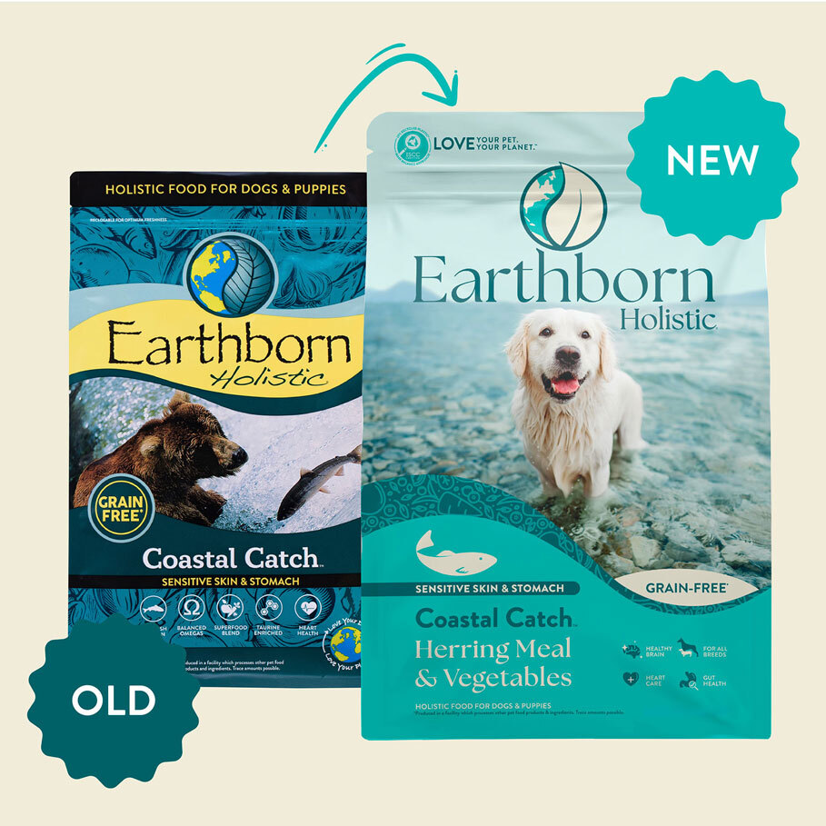 Earthborn Holistic Coastal Catch Grain-Free Dry Dog Food, 25 Pound Bag