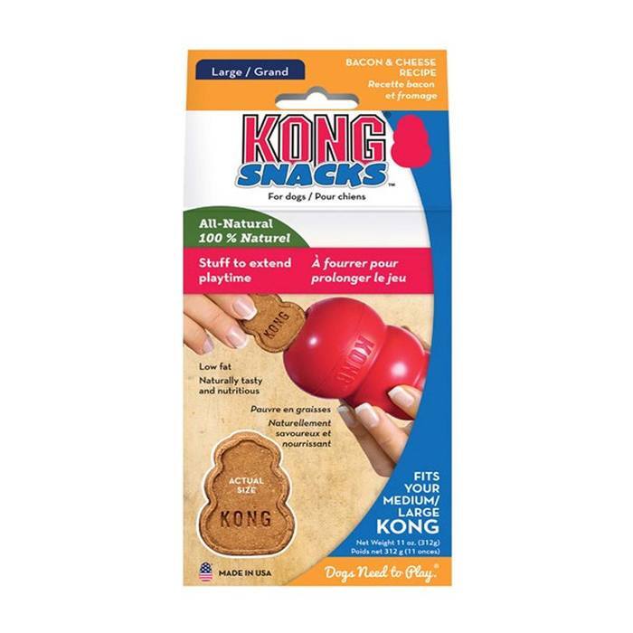 KONG Snacks Bacon and Cheese, Large
